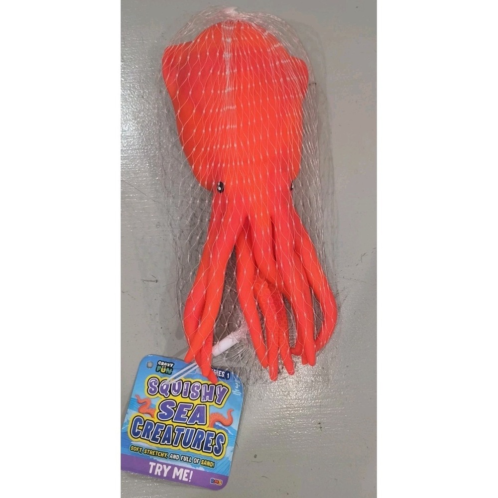NEW VIRAL SQUISHY Sea Creatures Crazy Fun Series 1 Five Below Summer Toy
